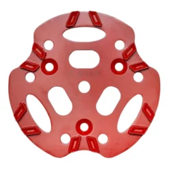 Roll: Rouleau De Disque Diamanté 250mm V12 Rouge 12 Segments En V