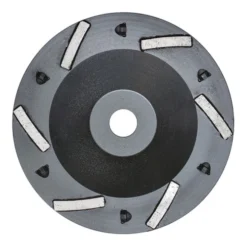 Roll: Rouleau De Disque Hybride 180 Mm Avec 6 Arêtes De Coupe En Diamant Polycristallin