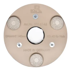 Roll: Rouleau Diamant 140mm, KG40 Pour Le Bois, Support De Base Inclus