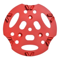 Roll: Rouleau Disque Diamant 300mm V12 Rouge Saumon KG60/80