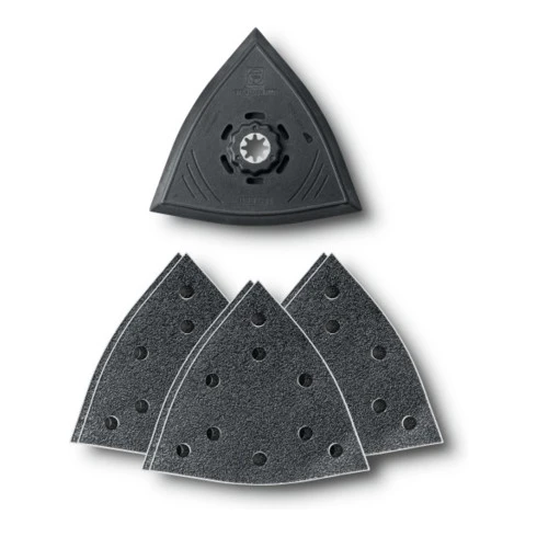 Set De Ponçage, Longueur D’arête 130 Mm, Montage SLP Fein 3 Set De Ponçage, Longueur D’arête 130 Mm, Montage SLP Fein