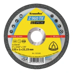 Disque à Tronçonner Klingspor Z 960 TX Zirconium Droit